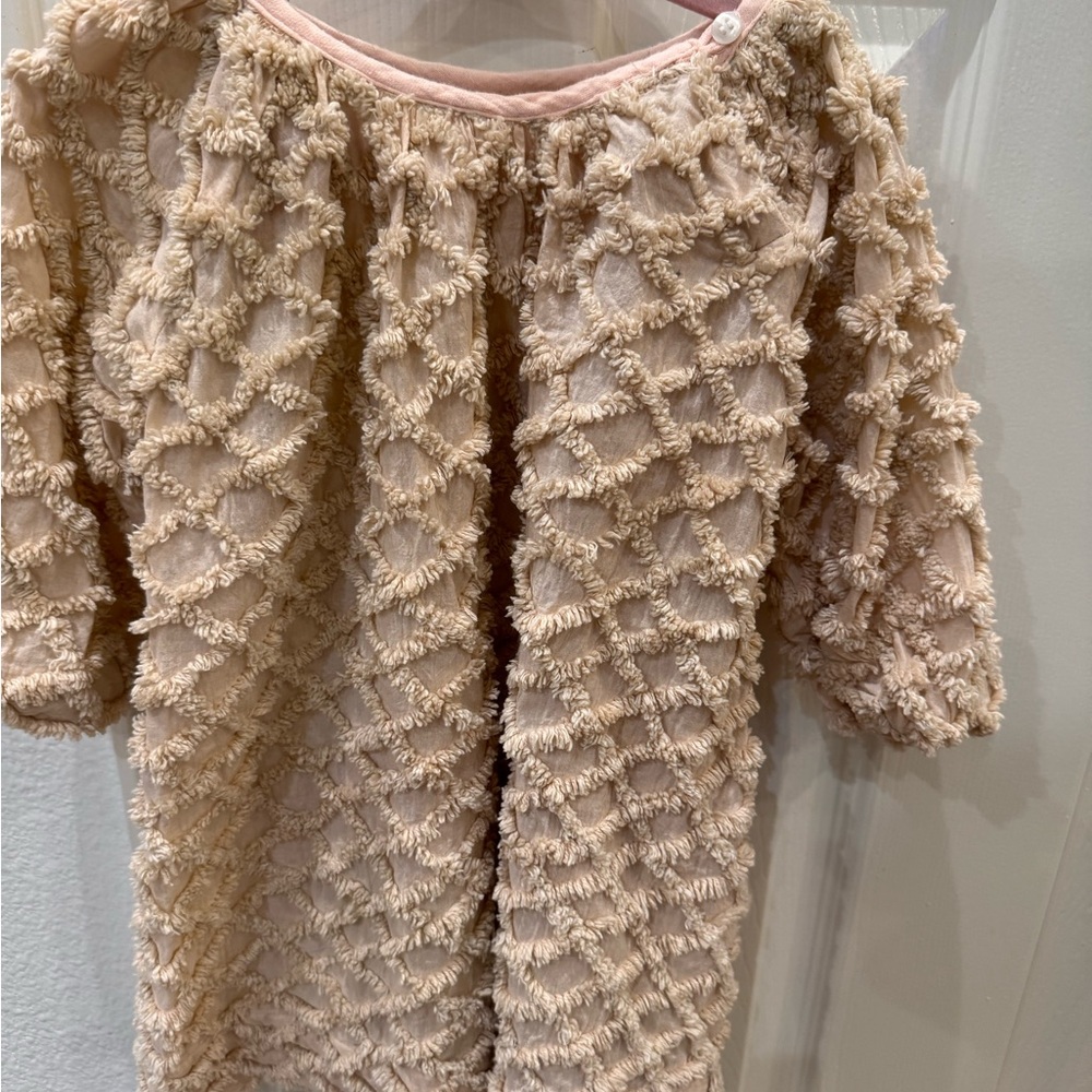 Toddler Textured Pink Knit dress size 2